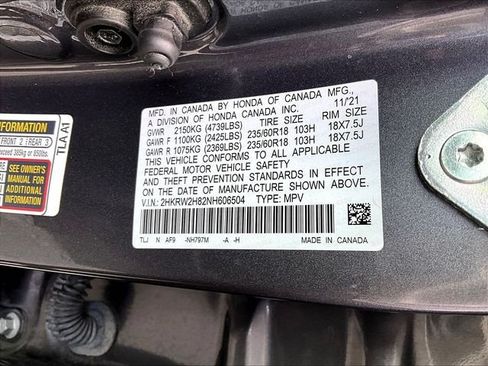 Used 2022 Honda CR-V EX-L image 34