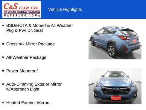 Used 2024 Subaru Crosstrek 2.0i Premium AWD/4WD image 7
