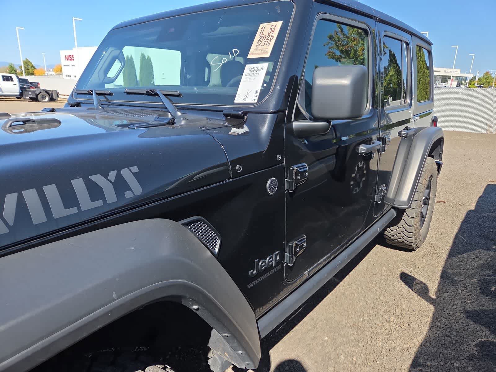 Certified 2025 Jeep Wrangler Unlimited Sport AWD/4WD image 2
