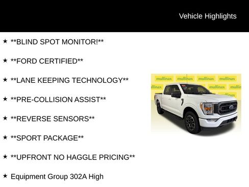 Certified 2023 Ford F150 XLT w/ Equipment Group 302A High AWD/4WD image 12