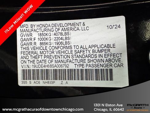 Used 2025 Acura Integra A-Spec image 11