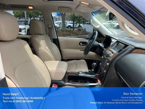 Used 2017 Nissan Armada Platinum w/ Captain Seat Package AWD/4WD image 30