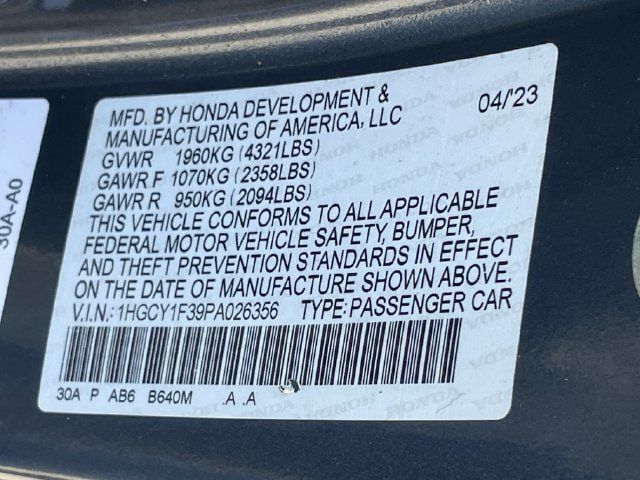 Used 2023 Honda Accord EX image 29