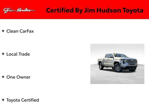 Used 2024 Toyota Tacoma Limited w/ Limited Package (LT) AWD/4WD image 3