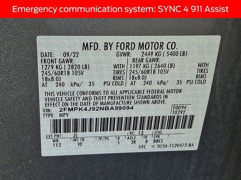 Used 2022 Ford Edge SEL w/ Convenience Package image 26