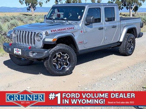 Used 2020 Jeep Gladiator Rubicon w/ Uconnect 4C Nav & Sound Group AWD/4WD image 1