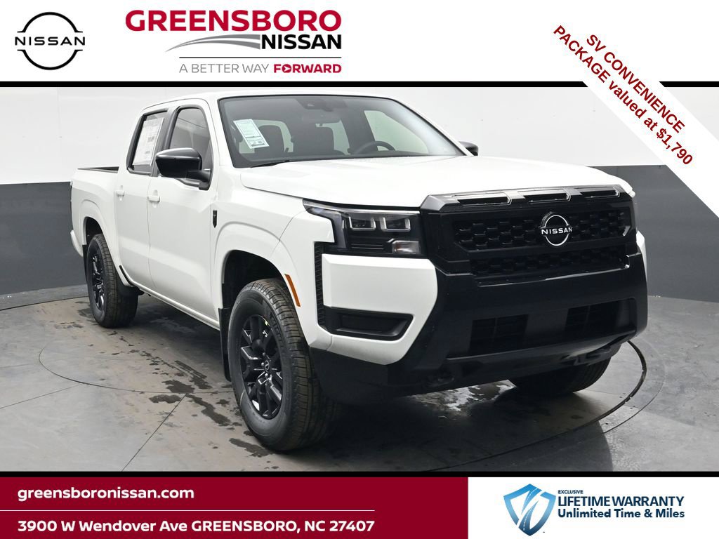 Certified 2026 Nissan Frontier SV w/ SV Convenience Package AWD/4WD 360° Tour