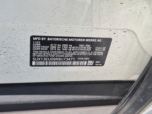 Used 2024 BMW X5 sDrive40i w/ Parking Assistance Package RWD image 15