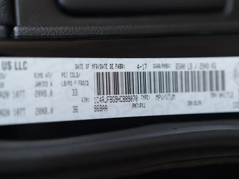 Used 2017 Jeep Grand Cherokee Limited w/ Luxury Group II AWD/4WD image 41