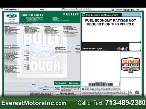 Used 2019 Ford F350 XL w/ XL Value Package image 1