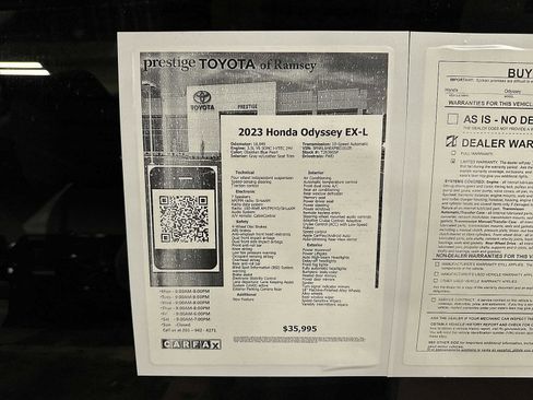 Used 2023 Honda Odyssey EX-L image 13