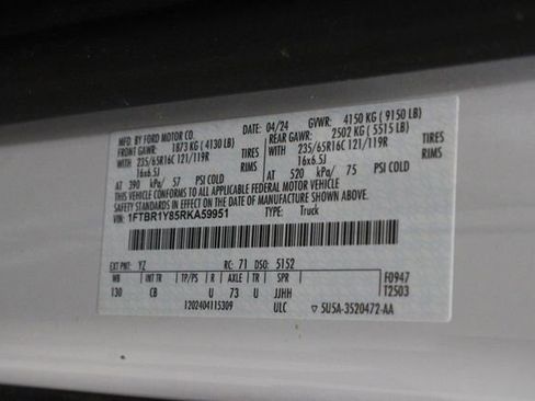 Used 2024 Ford Transit 250 Low Roof w/ Exterior Upgrade Package image 18