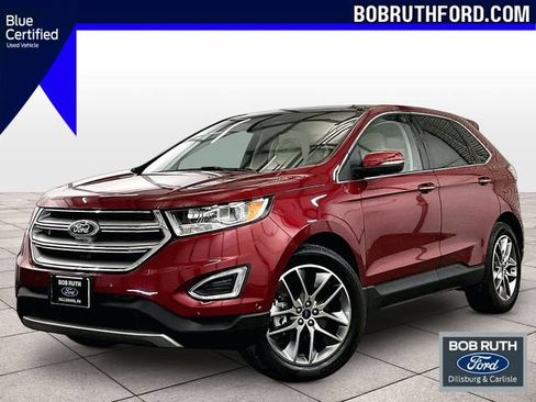 Used 2017 Ford Edge Titanium w/ Equipment Group 302A AWD/4WD image 1