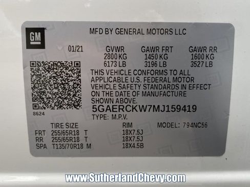 Used 2021 Buick Enclave Premium image 48