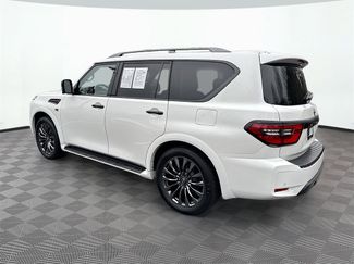 Used 2021 Nissan Armada Platinum w/ Captain's Chairs Package video 2