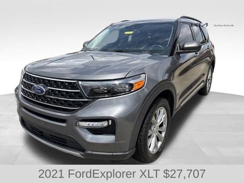 Used 2021 Ford Explorer XLT w/ Equipment Group 202A AWD/4WD image 4