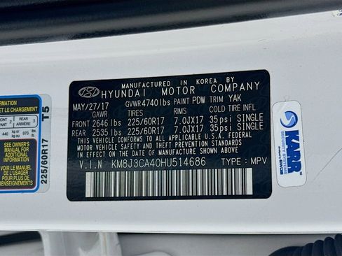 Used 2017 Hyundai Tucson SE image 29