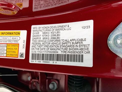 Used 2024 Honda Accord EX image 18