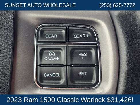Used 2023 RAM 1500 Warlock AWD/4WD image 36