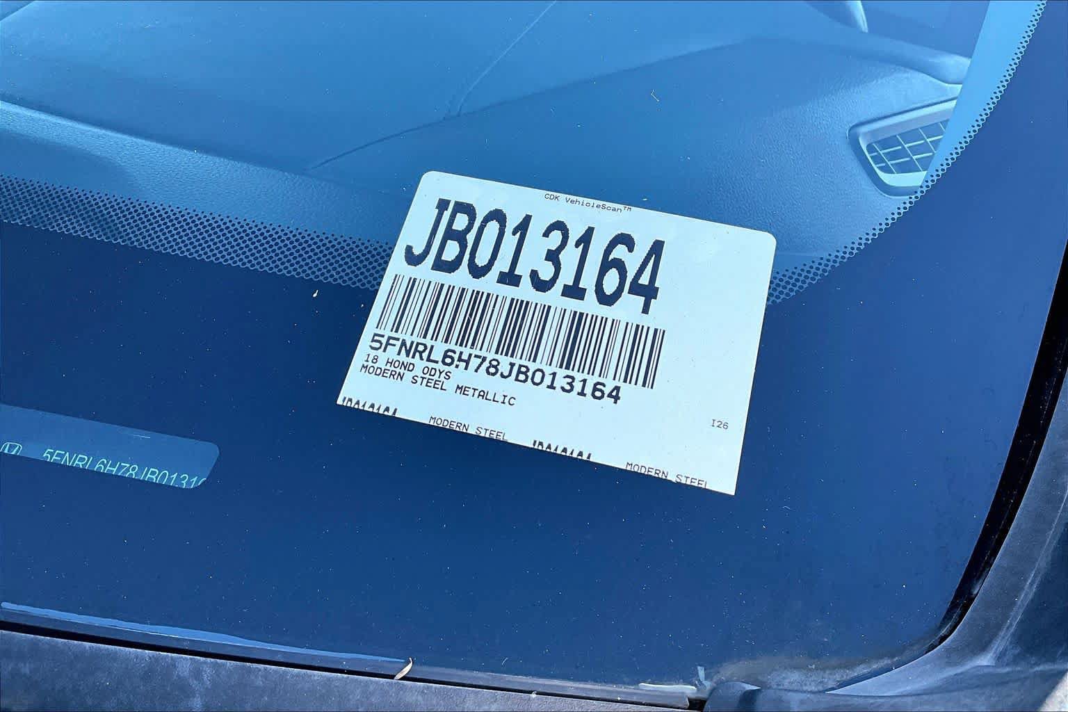 Used 2018 Honda Odyssey EX-L image 9