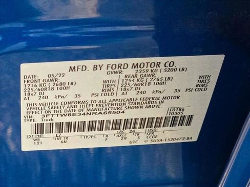 Certified 2022 Ford Maverick Lariat w/ Lariat Luxury Package image 21