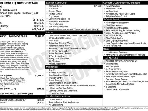 Used 2025 RAM 1500 Big Horn AWD/4WD image 18
