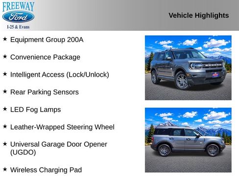 Certified 2023 Ford Bronco Sport Big Bend w/ Convenience Package AWD/4WD image 4