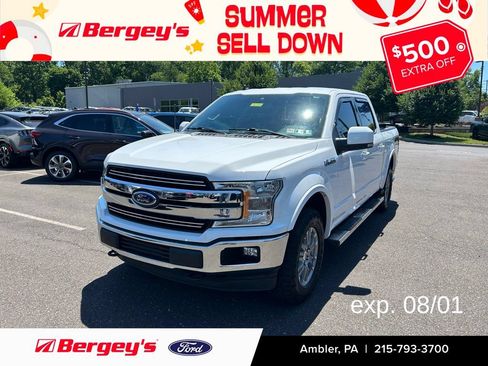 Certified 2019 Ford F150 Lariat w/ Trailer Tow Package AWD/4WD image 1