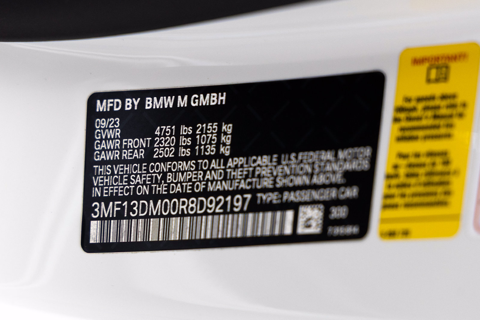 Used 2024 BMW M2 w/ Lighting Package RWD image 36