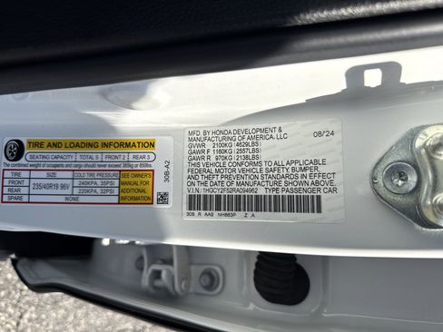 Certified 2024 Honda Accord Sport image 37