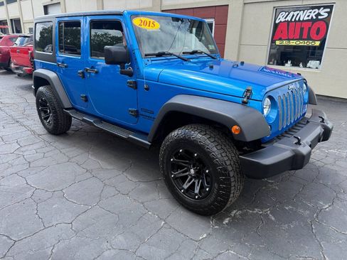 Used 2015 Jeep Wrangler Unlimited Sport w/ Quick Order Package 24S AWD/4WD image 1
