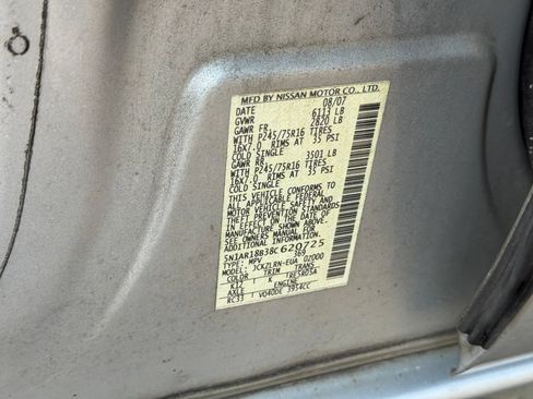 Used 2008 Nissan Pathfinder S AWD/4WD image 10