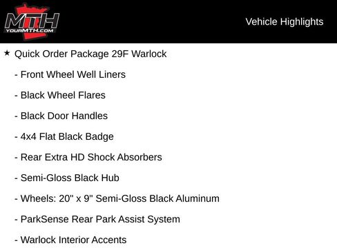 Used 2021 RAM 1500 Classic Warlock w/ Luxury Group AWD/4WD image 10