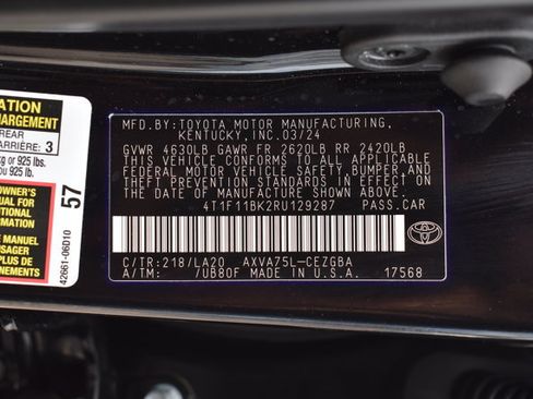 Used 2024 Toyota Camry XLE w/ Navigation Package AWD/4WD image 32