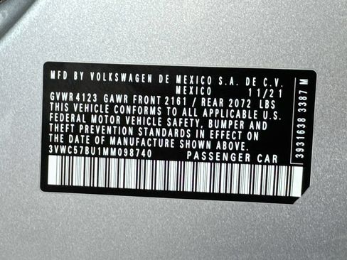 Used 2021 Volkswagen Jetta S w/ Driver Assistance Package FWD image 11