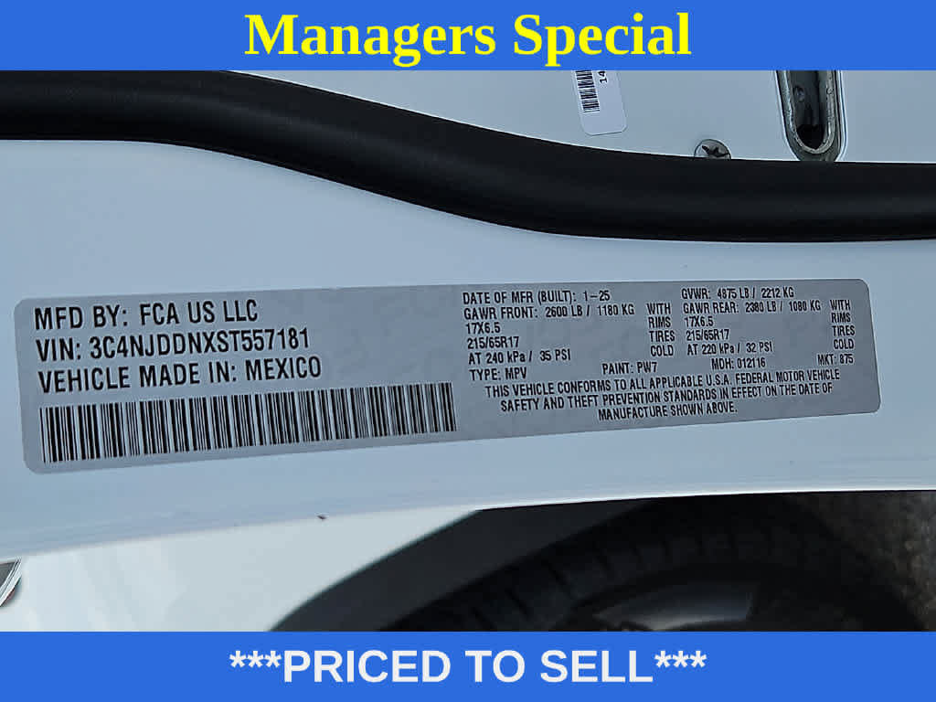 Used 2025 Jeep Compass Trailhawk AWD/4WD image 26