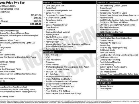Used 2018 Toyota Prius Two image 3