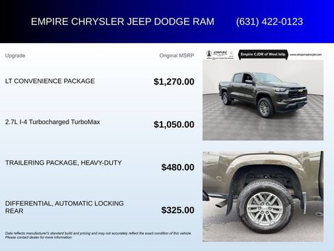 Used 2024 Chevrolet Colorado LT w/ LT Convenience Package AWD/4WD image 6