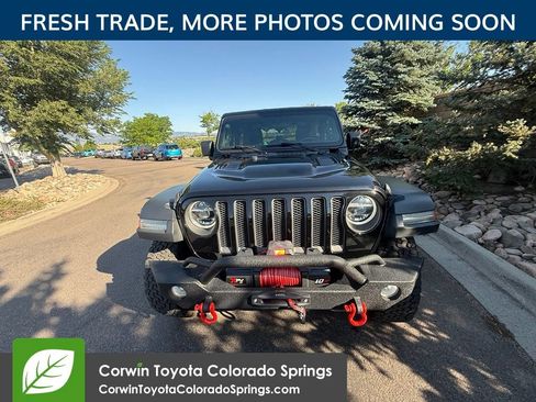 Used 2019 Jeep Wrangler Rubicon w/ Steel Bumper Group AWD/4WD image 2