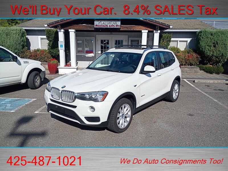 Used 2017 BMW X3 xDrive28i AWD/4WD image 1