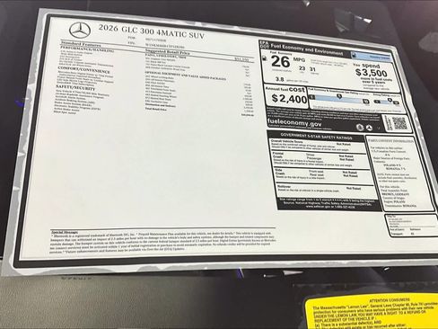 New 2026 Mercedes-Benz GLC 300 4MATIC image 18