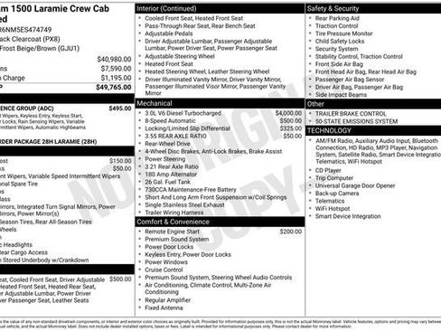 Used 2014 RAM 1500 Laramie w/ Convenience Group image 31