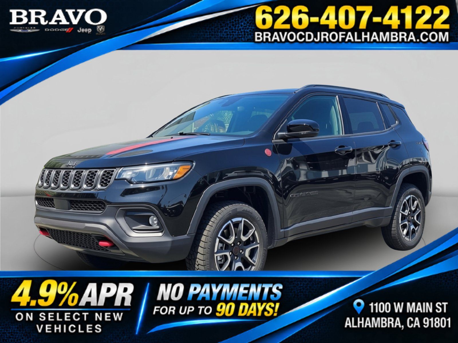 New 2026 Jeep Compass Trailhawk AWD/4WD image 1
