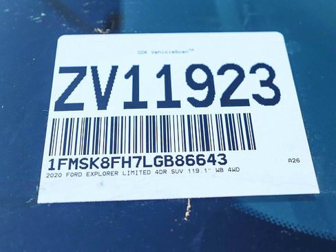 Used 2020 Ford Explorer Limited image 31