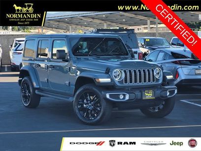Certified 2025 Jeep Wrangler Unlimited Sahara