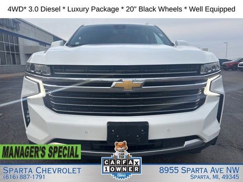 Used 2023 Chevrolet Tahoe LT w/ Luxury Package AWD/4WD image 8