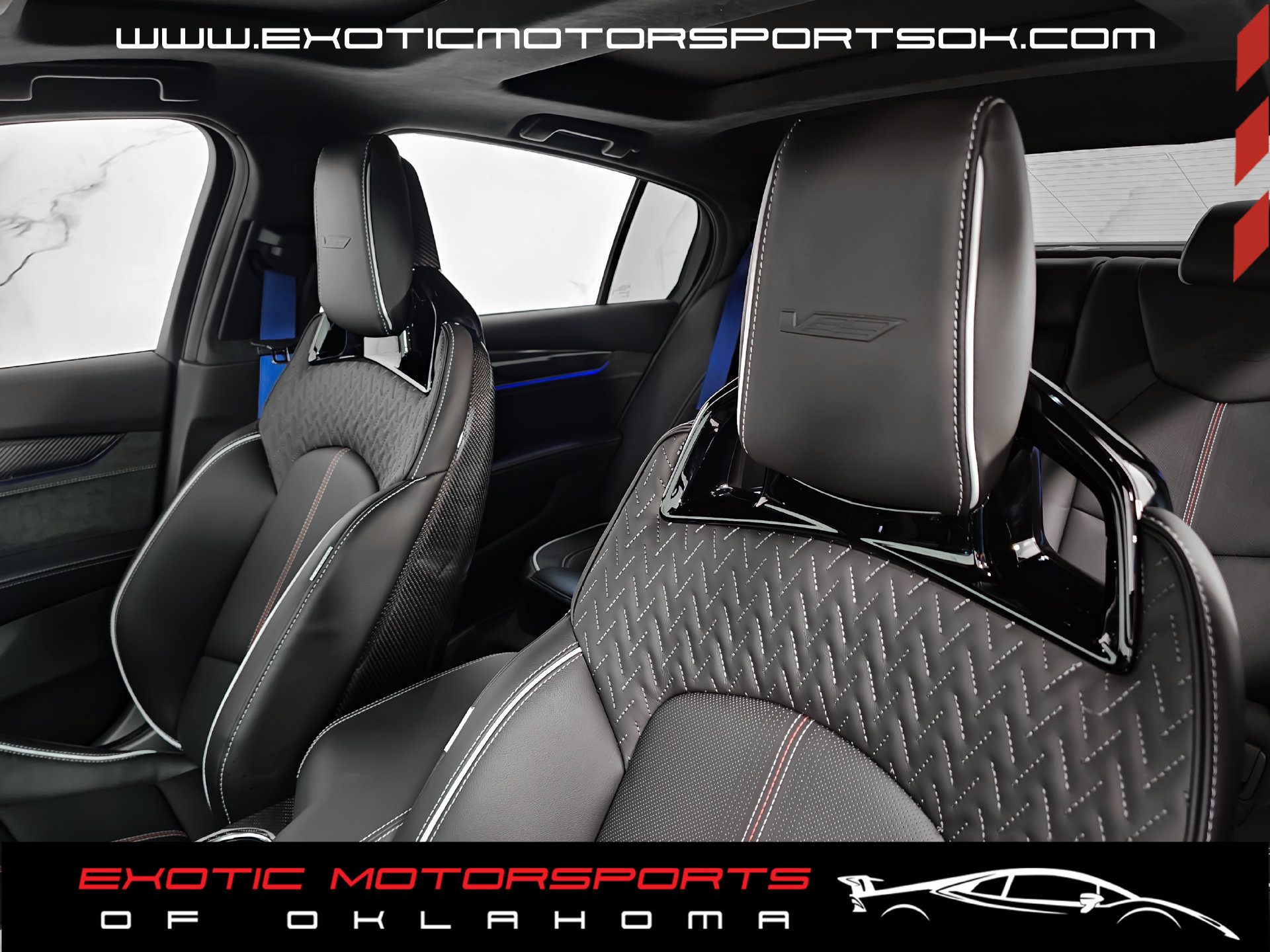 Used 2026 Cadillac CT5 V Blackwing w/ Deep Ocean Appearance Package RWD image 35