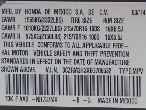 Used 2014 Honda CR-V LX image 30