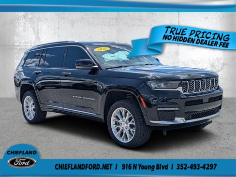 Used 2021 Jeep Grand Cherokee L Summit w/ Luxury Tech Group V AWD/4WD image 1