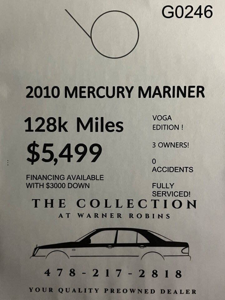 Used 2010 Mercury Mariner Premier FWD image 2